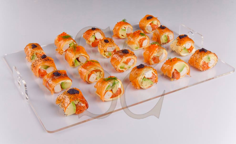 Crêpes sushi (saumon, avocat, crème cheese / 42 pcs )