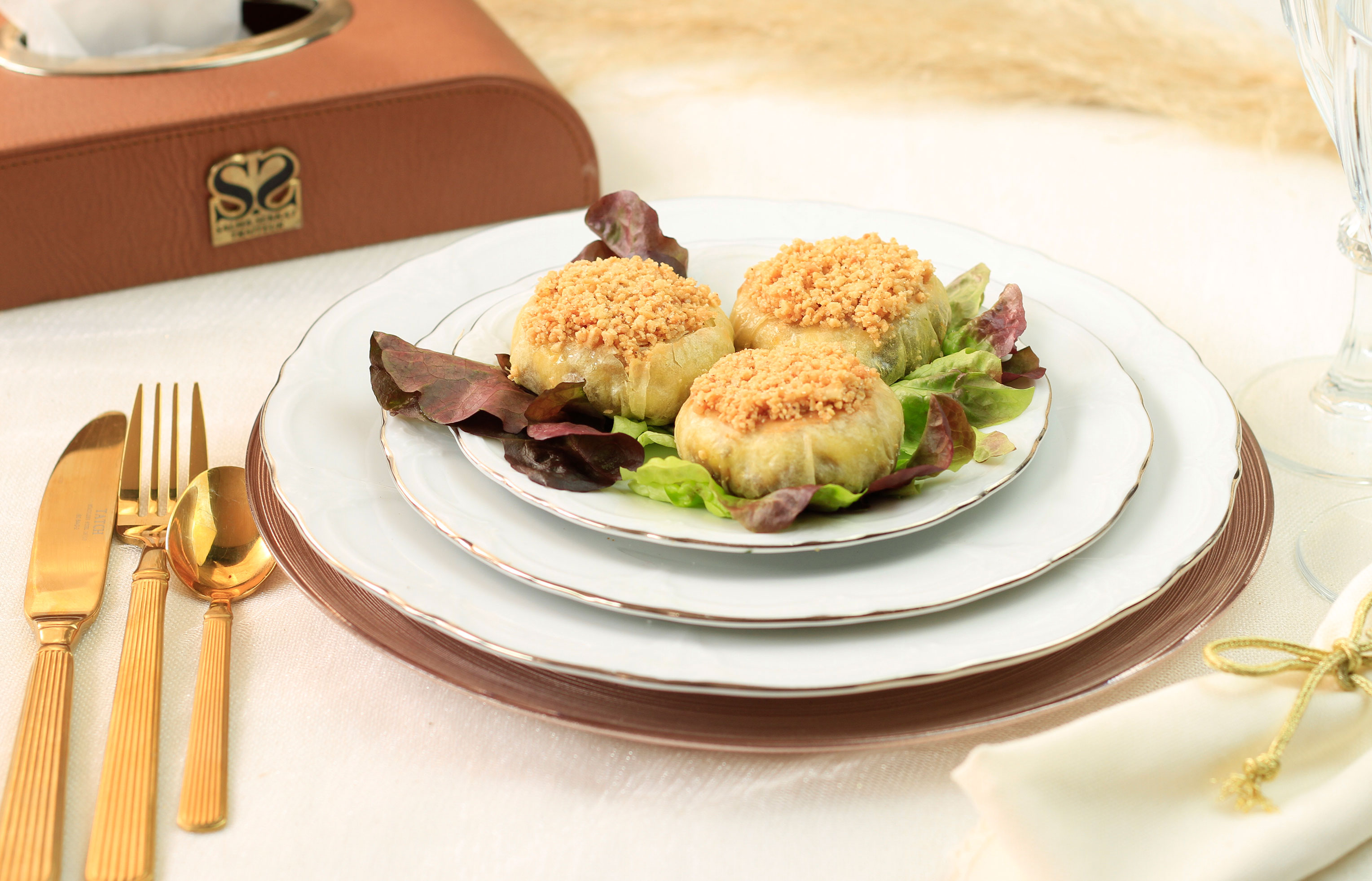 Pastilla poulet aux amandes