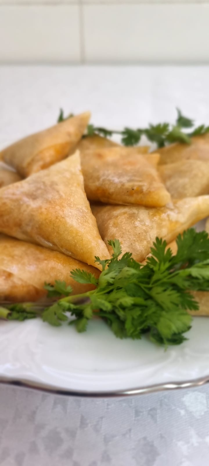 Briwate cervelle  sauce mcharmoula