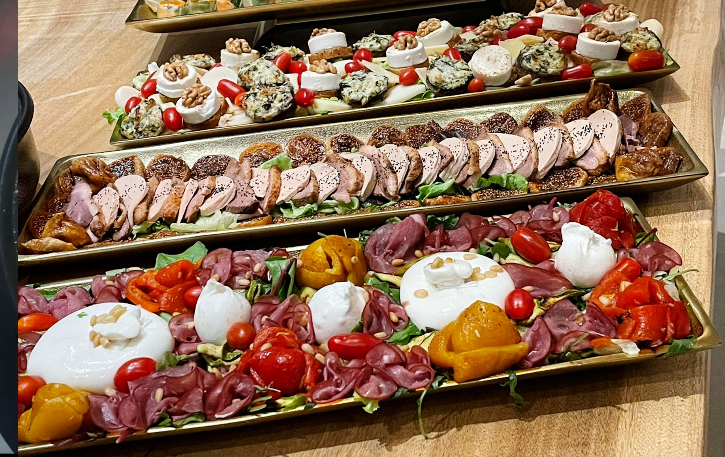 Assortiment des trois salades (10 personnes)